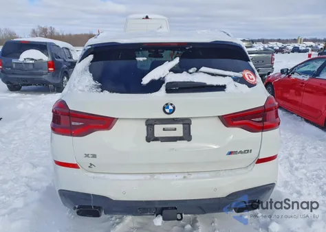 2021 BMW X3 xDrivem40I z USA, uszkodzony, nr VIN 5UXTY9C07M9G14973